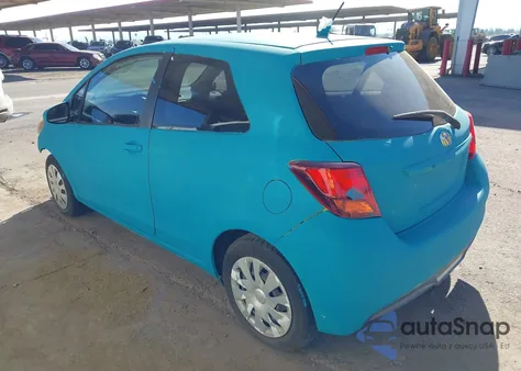 2015 Toyota Yaris L из США, поврежденный, VIN VNKJTUD34FA036145